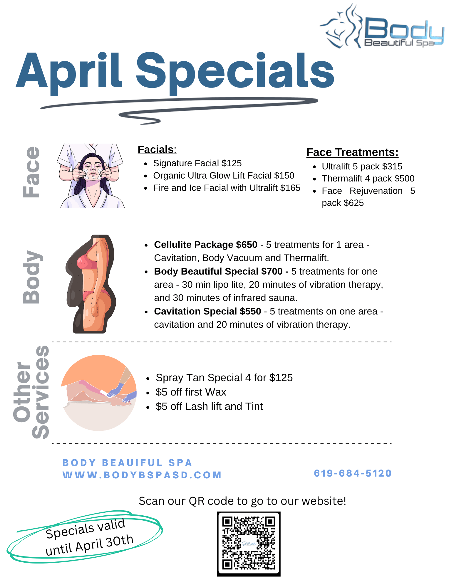April Specials 2026