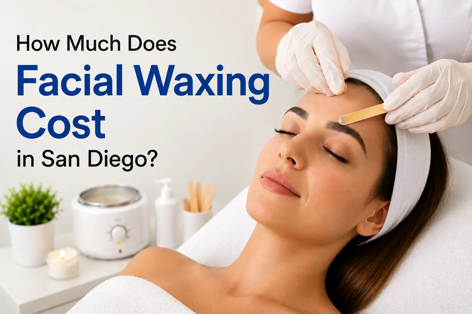 facial waxing cost in San Diego