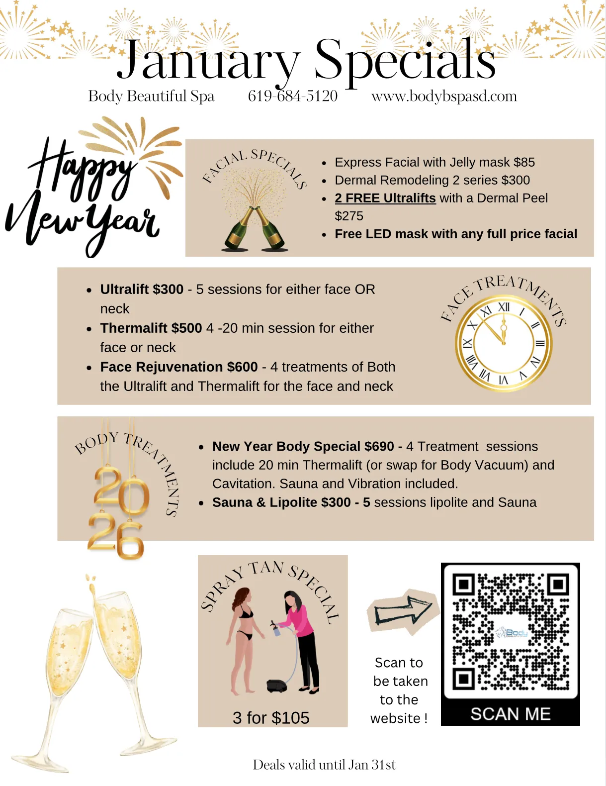 January Promtions 2026