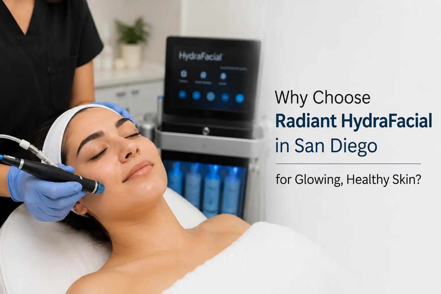 Radiant HydraFacial in San Diego